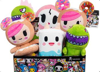 TOKIDOKI Plīša rotaļlieta, 20 cm (TKDI0007)