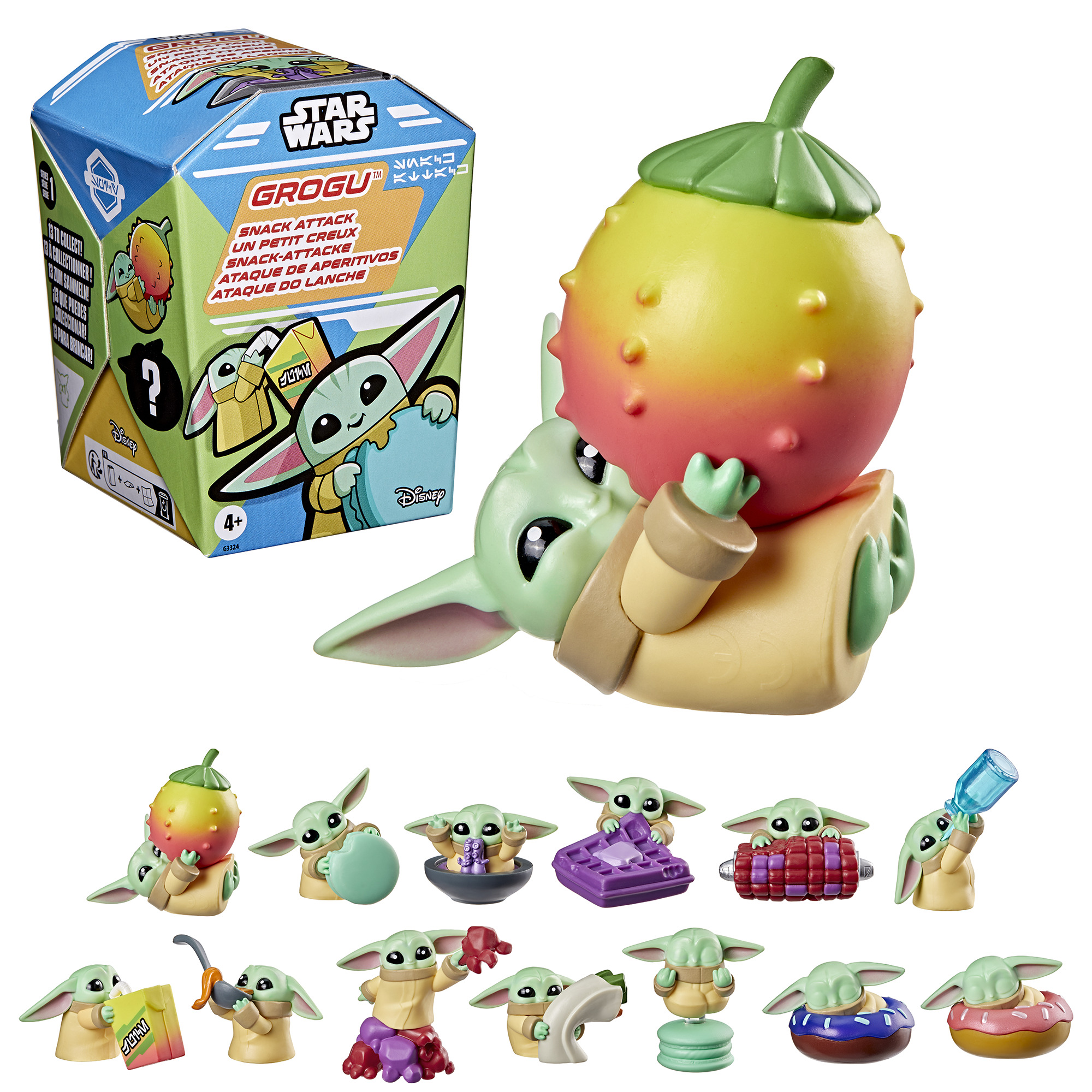 STAR WARS Pārsteiguma iepakojums Grogu Collectibles (G3324)