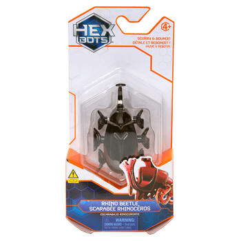 HEX BOTS интерактивная игрушка Жук-носорог (6071531)