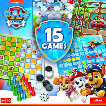TREFL PAW PATROL Комплект настольных игр 15 в 1 (02584TR)
