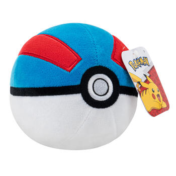 POKEMON plīša rotaļlieta Poké Ball, 12 cm (PKW3554)