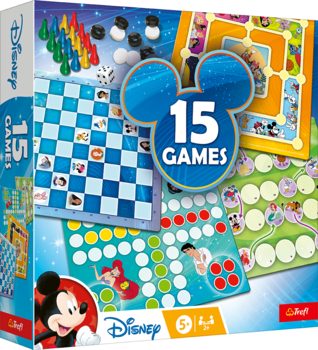 TREFL DISNEY 15 in 1 Galda spēle (02583T)