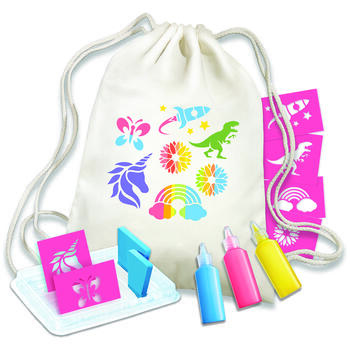 4M KidzMaker DIY komplekts Mugursomas apdrukāšanas komplekts (00-04788)