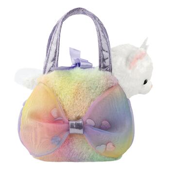 AURORA Fancy Pals plīša rotaļlieta kaķis somiņā, 20 cm (220904C)