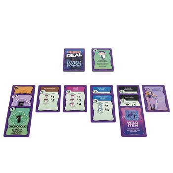 MONOPOLY карточная игра Deal KPOP Demon hunters (на английском яз.) (G4498EN)