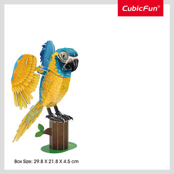 CUBICFUN NATIONAL GEOGRAPHIC 3D пазл «Синегорлый ара» (DS1097H)