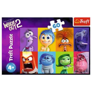TREFL DISNEY Inside Out 2 Пазл, 60 шт. (17397T)