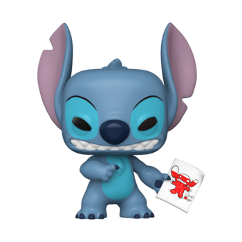 FUNKO POP! Vinyl: Фигурка: Disney: Lilo & Stitch - Stitch with Mood Chart (w/ Chase) (90345F)
