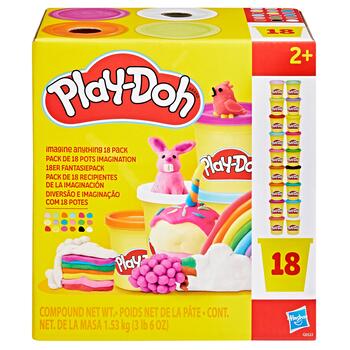 PLAY-DOH масса для лепки Воображение 18 шт (G0522)