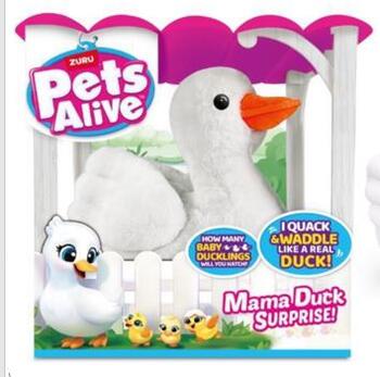 PETS ALIVE игровой набор Mama&Baby Surprise Ducks (9548)