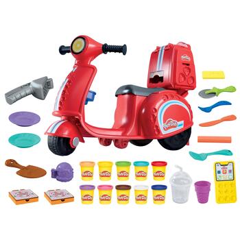 PLAY-DOH игровой набор Самокат для доставки пиццы, 49 см (F8803)