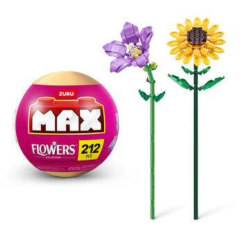 MAX GARDEN Klucīšu komplekts kapsulā, Garie ziedi (83184)