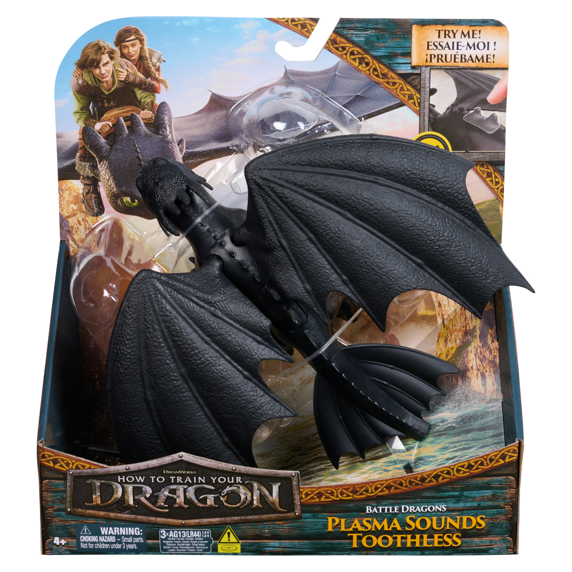 DRAGONS Интерактивная игрушка Дракон со звуковыми эффектами (6072591)