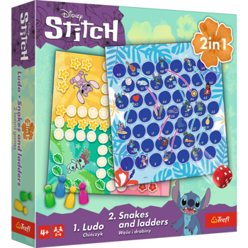 TREFL DISNEY STITCH Galda spēle 2 in 1, Stičs un Lilo (02656T)