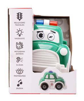 bo. Interactive police car (Lithuanian language) (8018LT)