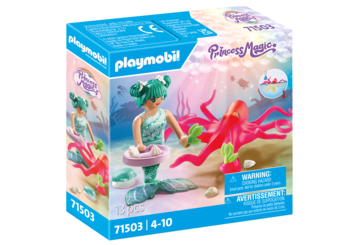 PLAYMOBIL MERMAIDS Mermaid with Colour-Changing Octopus 71503 (71503P)