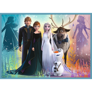 TREFL FROZEN Комплект пазлов 4в1 (34381T)