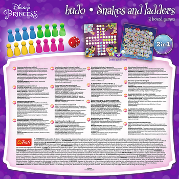 TREFL DISNEY PRINCESS Spēle 2 in 1 Princeses (02418T)