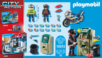 PLAYMOBIL City Action Погоня за грабителем банка 70572 (70572)