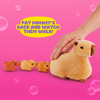 PETS ALIVE Rotaļu komplekts Mama Cappy & Baby Surprise (9574Z)