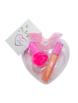 LUKKY Комплект - лак для ногтей и блеск для губ (T23950)