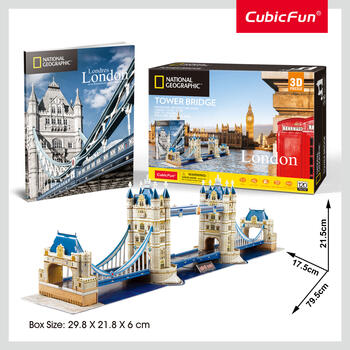 CUBICFUN 3D-пазл National Geographic Тауэрский мост (DS0978H)