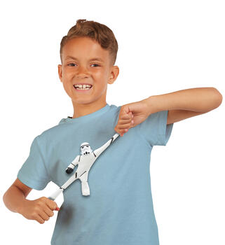 STRETCH Star Wars Mini figūriņa kareivis Storm Trooper 15,5cm (S07691)