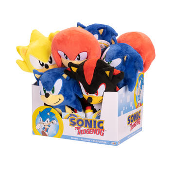 SONIC Kolekcionējama mīkstā rotaļlieta, 23 cm (420744)