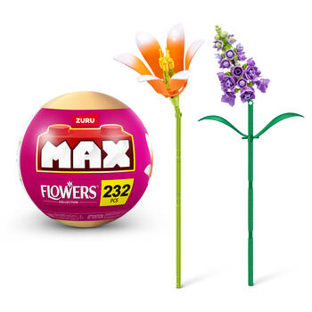 MAX GARDEN Klucīšu komplekts kapsulā, Garie ziedi (83184)