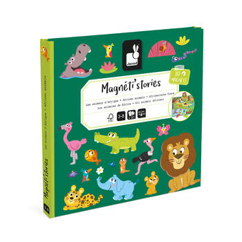 JANOD Книжка Магнитные истории животные Африки (J05456)