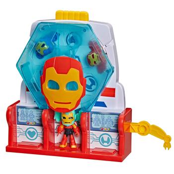 AVENGERS IRON MAN AND HIS AWESOME FRIENDS Игровой набор Зал Брони (G1261)