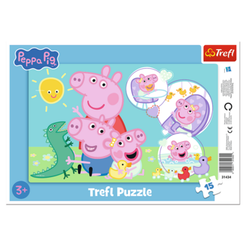 TREFL PEPPA PIG Пазл в рамке, 15 шт. (31434T)