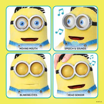 REAL FX MINIONS Palm Puppetronic интерактивная игрушка - Henry (MIN1050)