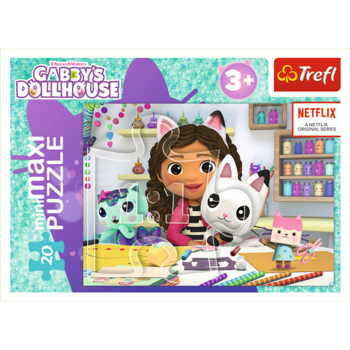 TREFL GABBY´S DOLLHOUSE Мини макси пазл 20 шт. (56041T)