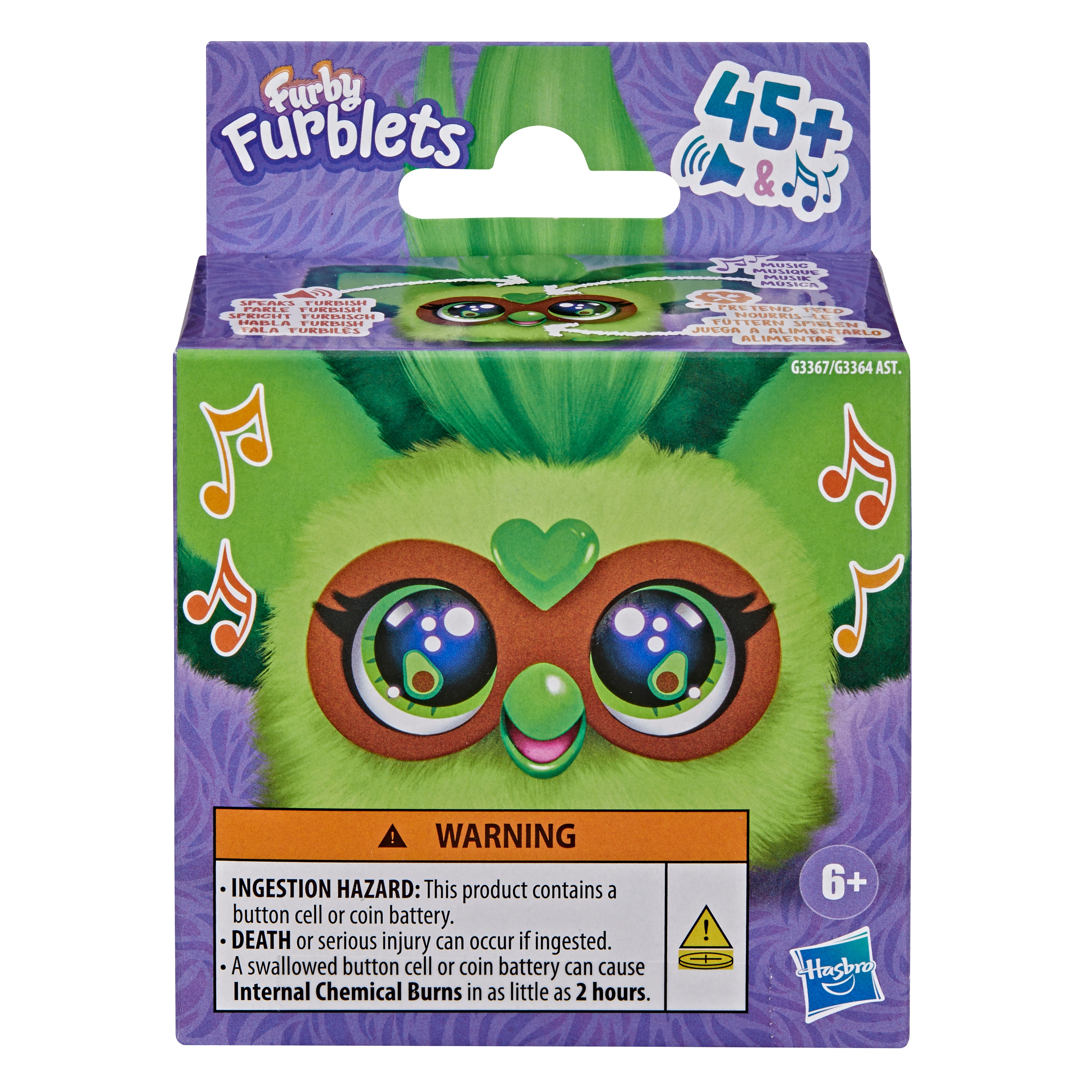 FURBY интерактивная игрушка Foodies (G3364)