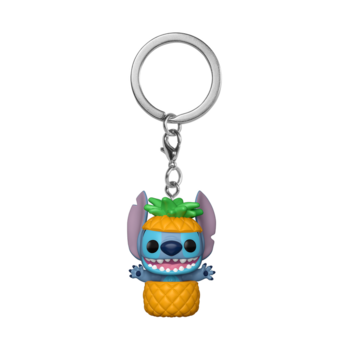 FUNKO POP! atslēgu piekariņš: Disney: Lilo & Stitch - Stitch in pineapple​ (90673F)