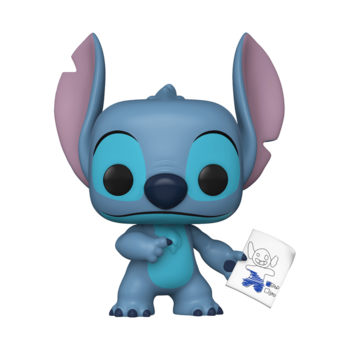 FUNKO POP! Vinyl: Фигурка: Disney: Lilo & Stitch - Stitch with Mood Chart (w/ Chase) (90345F)