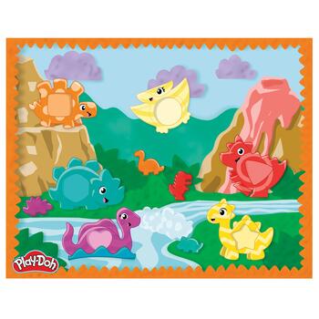 PLAY-DOH игровой набор Формы и цвета Динозаврика (G0491)