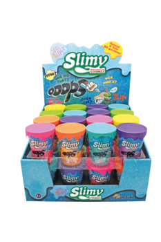 SLIMY Слизь с Эфектом Металлик в Банке, 80 г (46079)