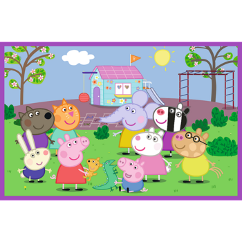TREFL PEPPA PIG Комплект пазлов Свинка Пеппа, 2x24 (34435T)