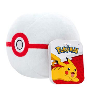 POKEMON W2 плюшевая игрушка Poké Ball, 12 см (PKW3554-2)