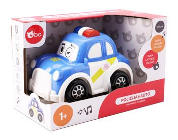 bo. Interaktīvā rotaļlieta Policijas Auto (Latviešu val.) (8018LV)