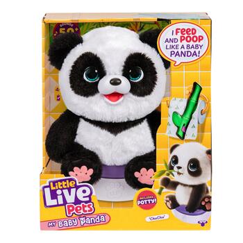 LITTLE LIVE PETS интерактивная мягкая игрушка My Baby Panda, 25 см (26677)