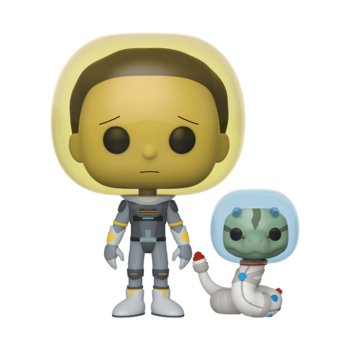 FUNKO POP! Vinyl: Фигурка: Rick & Morty - Morty (w/ snake) (45435F)