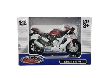 MSZ Miniatūrais modelis - YAMAHA YZF-R1, mērogs 1:18 (67705)