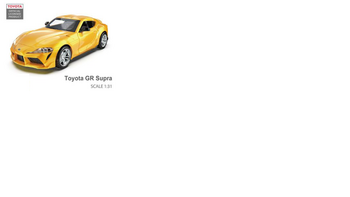 MSZ Toyota Supra, 1:31 (68704M)