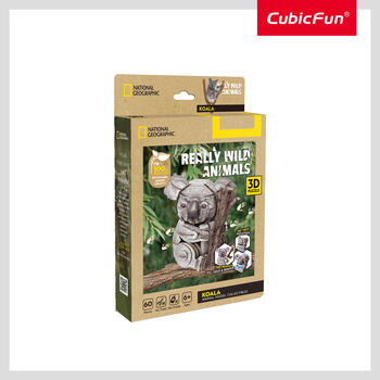 CUBICFUN NATIONAL GEOGRAPHIC 3D пазл «Коала» (DS1176H)