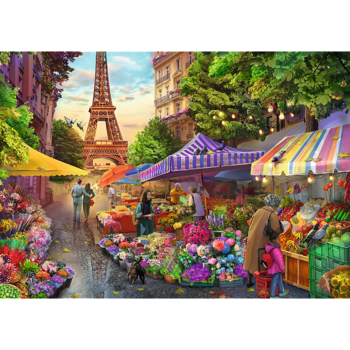 TREFL Premium Plus Пазл Flower Market, 1000 шт. (10799T)