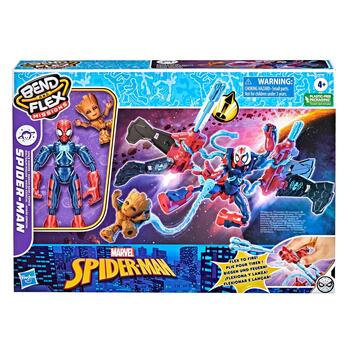 SPIDER-MAN Комплект Bend and Flex Spd Space Mission Jet, 15 см (F3739)