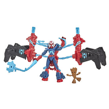 SPIDER-MAN Комплект Bend and Flex Spd Space Mission Jet, 15 см (F3739)